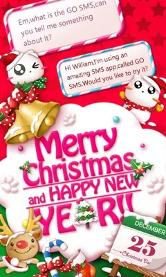 Christmas cat android App screenshot 5